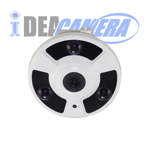 2Megapixels IR Dome Panoramic IP Camera with 5MP Panoramic Lens